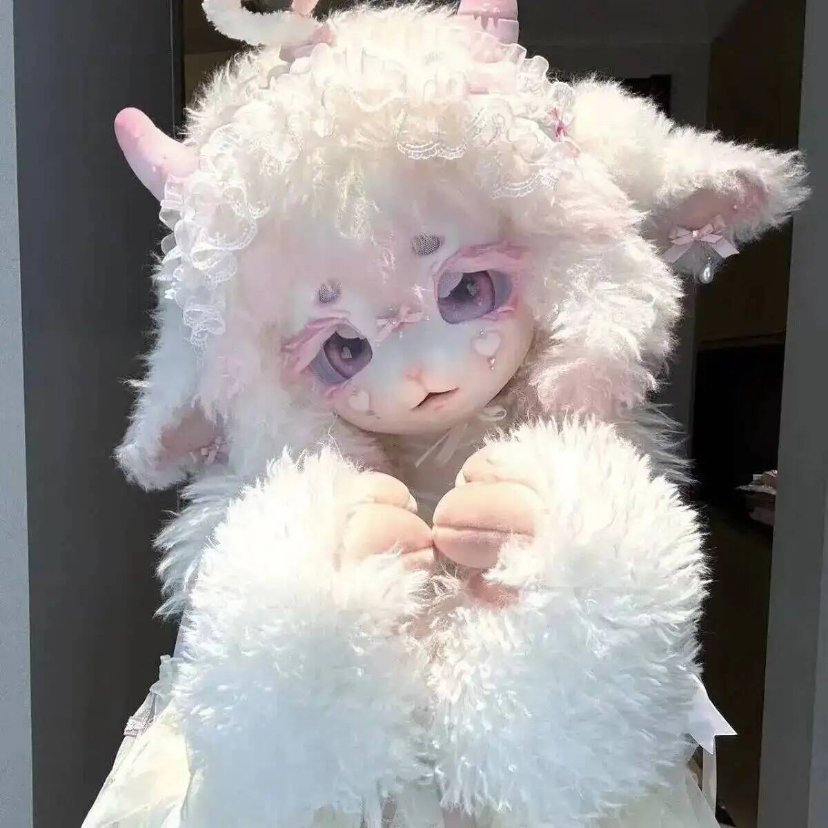 Anime Cosplay With Mask - Máscara de Fursuit Kig Artesanal de