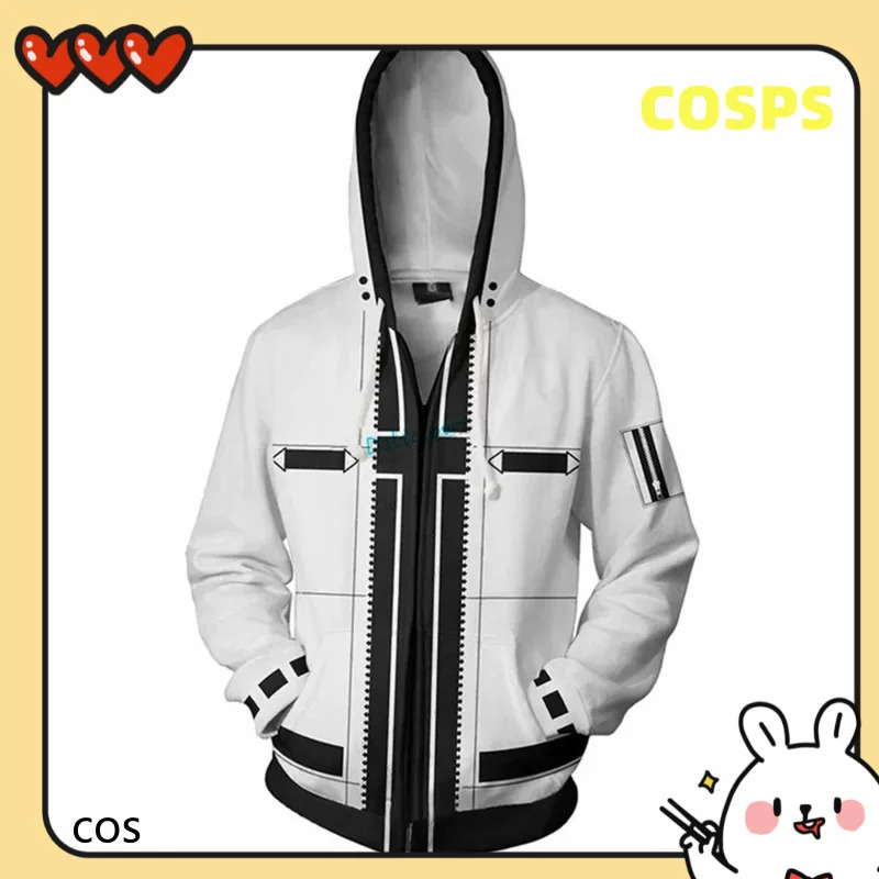 Anime Cosplay For Couples - NO5 Anime jogo moletom com capuz