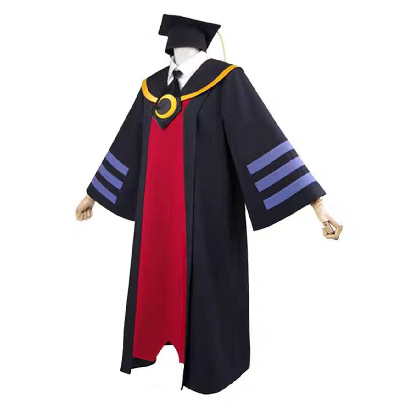 Anime Cosplay 2026 - Conjunto de Cosplay do Professor Koro-sensei