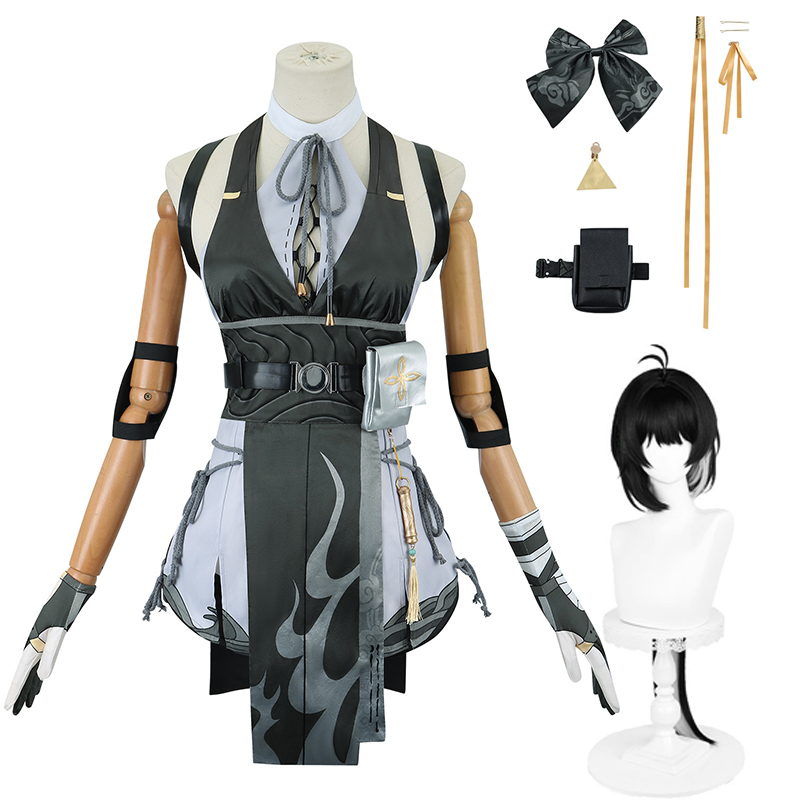 Anime Cosplay Waifu - Feminino rover cosplay ondas wuthering cosplay