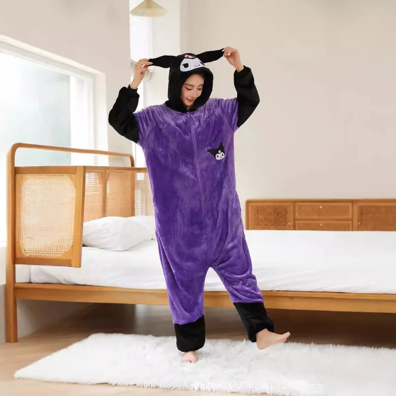 Anime Cosplay One Piece - Anime cosplay feminino macacão kuromi cosplay