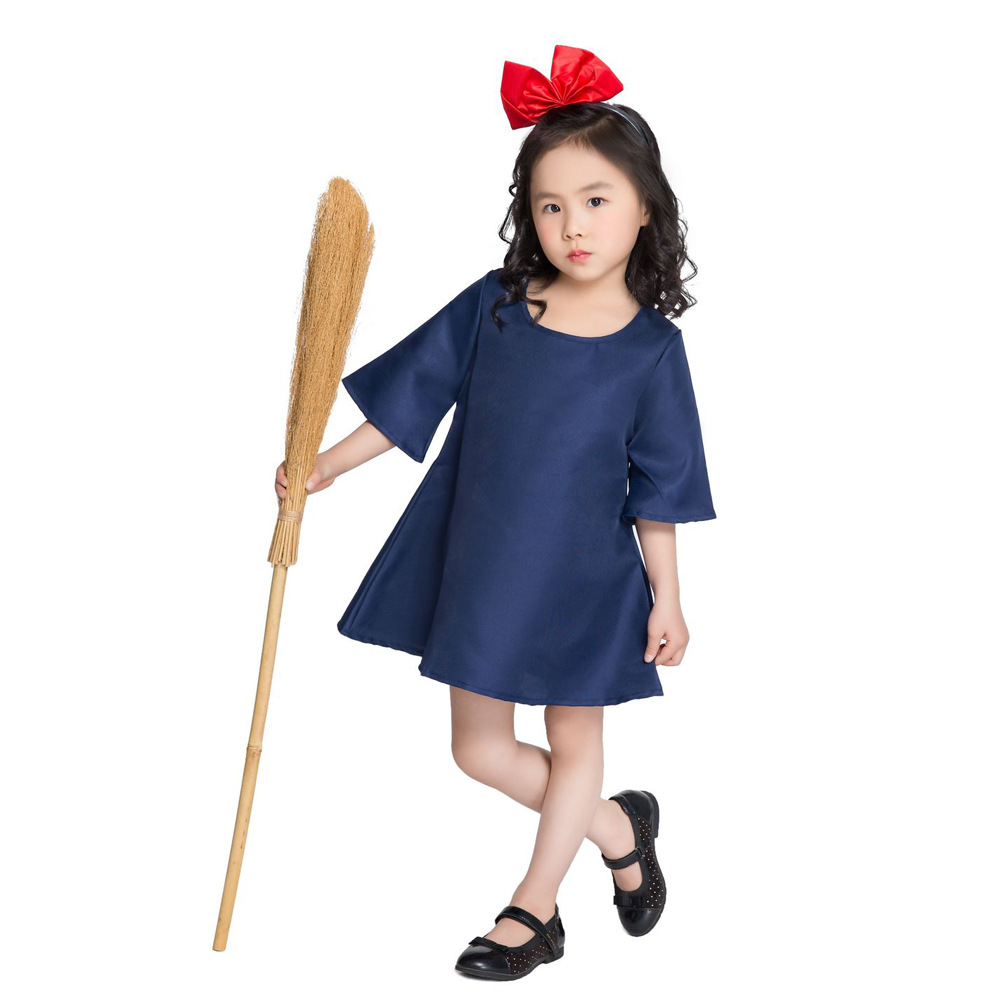 Anime Cosplay Girl Photo - Traje de desempenho infantil bruxa cosplay