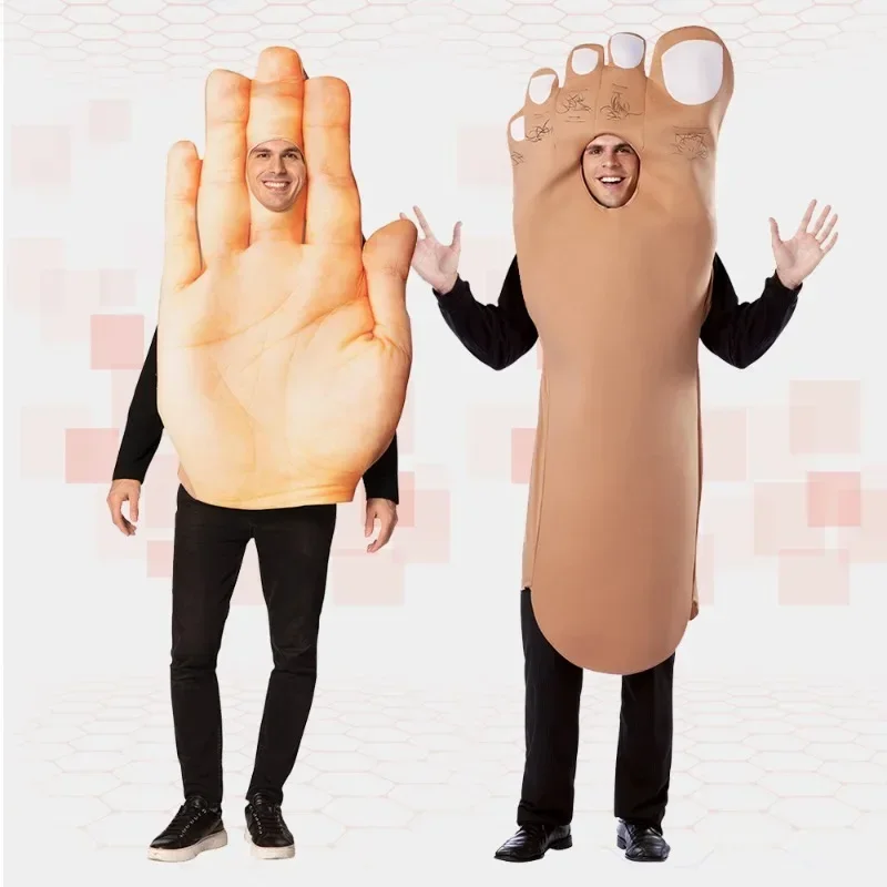 Anime Cosplay For Couples - Traje de halloween cosplay mão pé