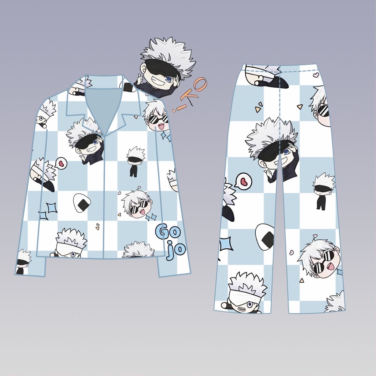 Anime Cosplay For Couples - Jujutsu batalha dor roupas gojo gojo