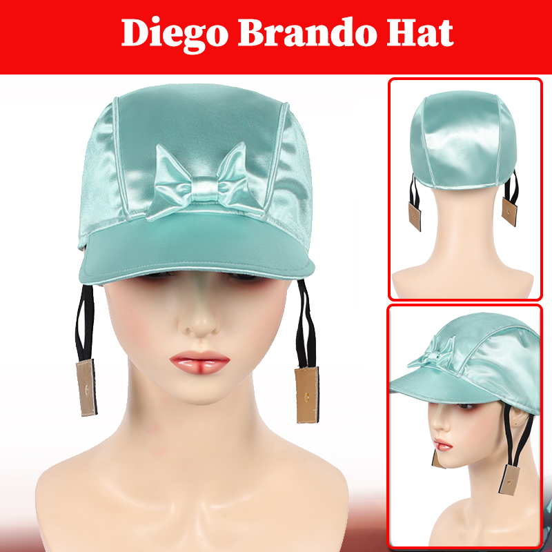 Jojo Bizarre Hat - Chapéu de Cosplay Diego Brando, Acessório