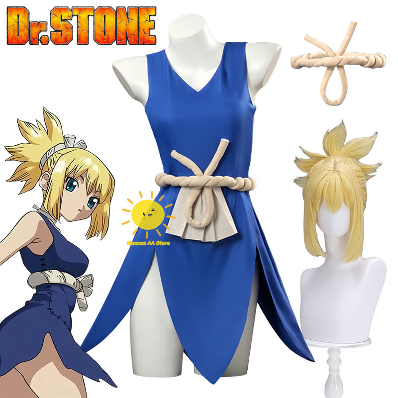 Fantasia de Cosplay Anime Dr.  - Anime Cosplay Waifu avaliação e preço