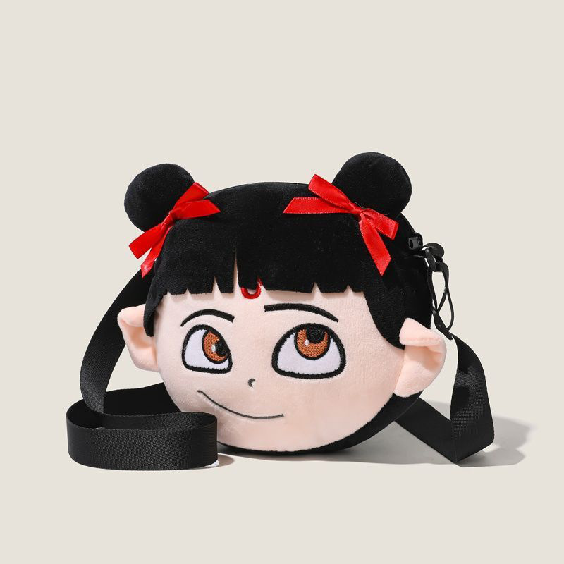 Anime ne zha 2 sacos de pelúci - Anime Cosplay Girl Photo avaliação e preço
