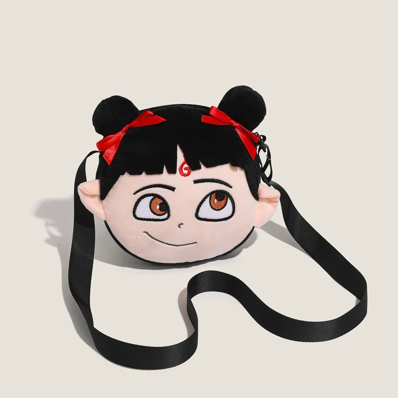 Anime ne zha 2 sacos de pelúci - Anime Cosplay Girl Photo avaliação e preço