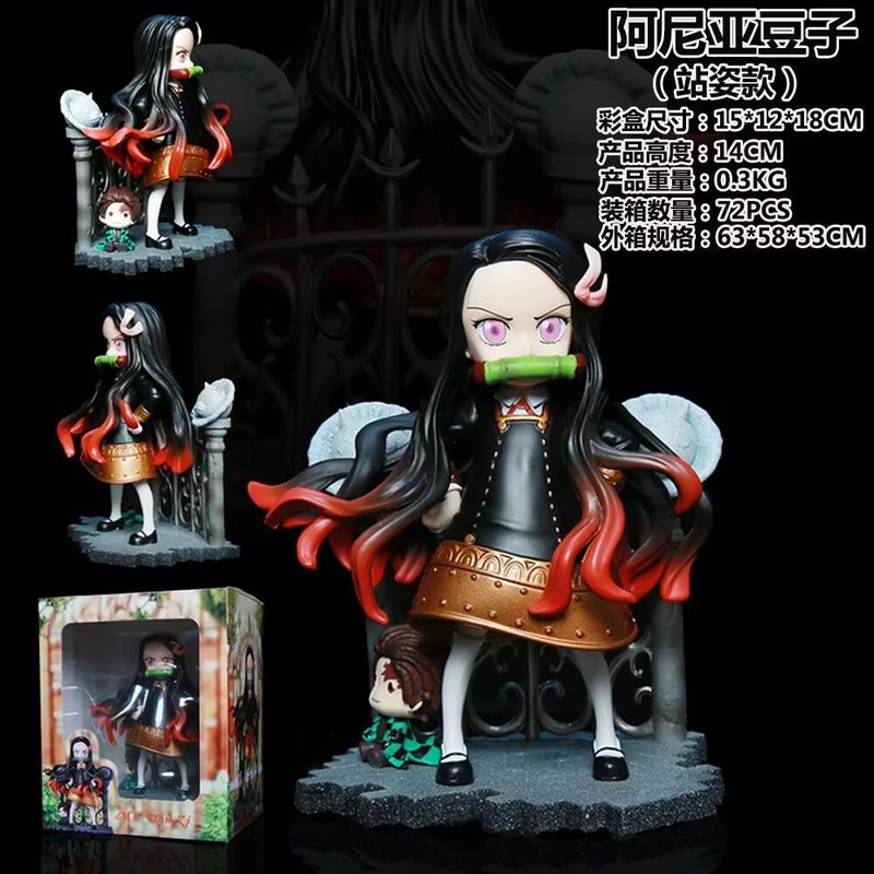 Mini Figura de Ação Anime Demo - Anime Cosplay Anya avaliação e preço