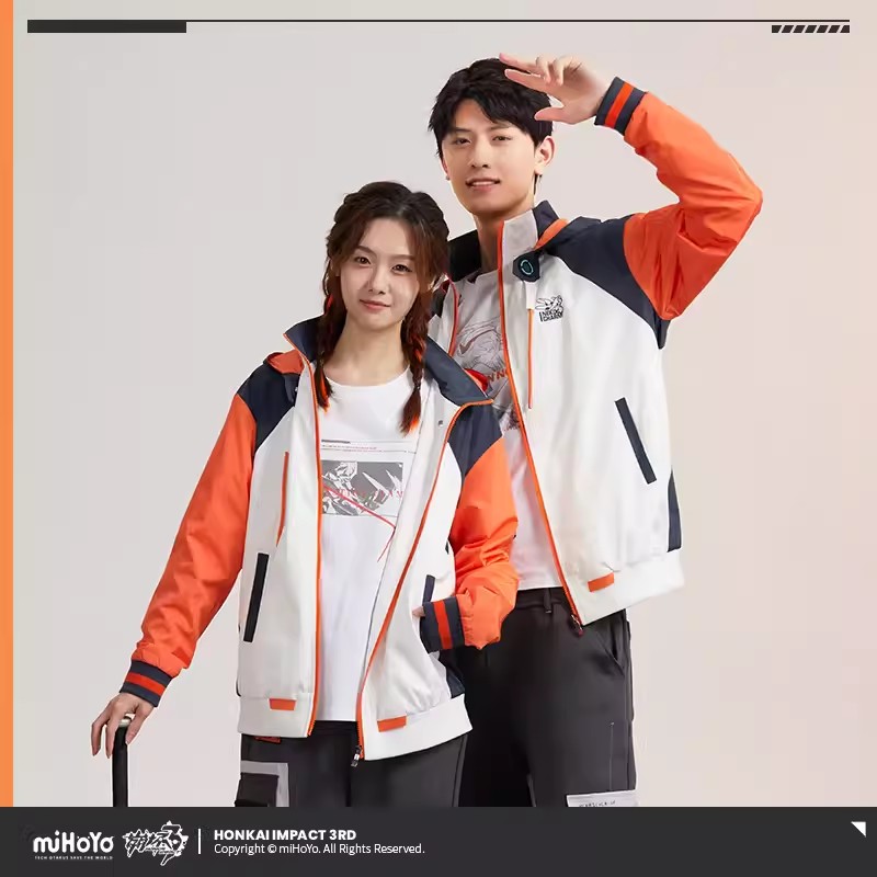 Casaco miHoYo Game Kiana Honka - Anime Cosplay For Couples avaliação e preço