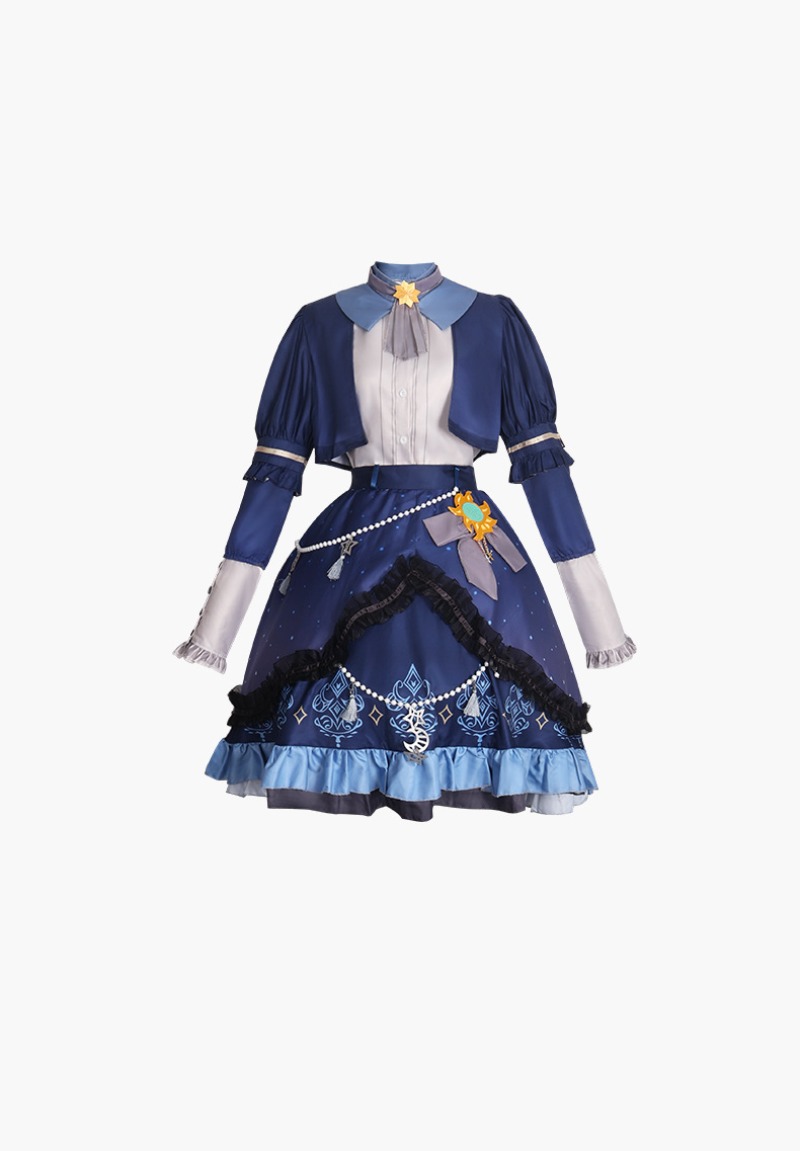 2025 pjsk estrelas vestido col - Anime Cosplay Ladies avaliação e preço
