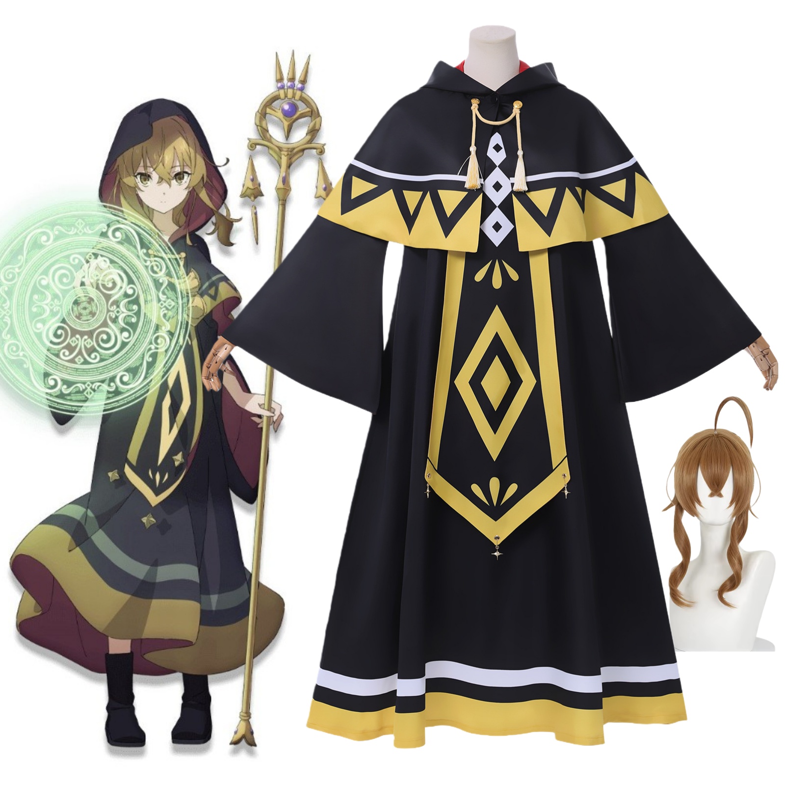 Anime segredos da bruxa silenc - Anime Cosplay Waifu avaliação e preço