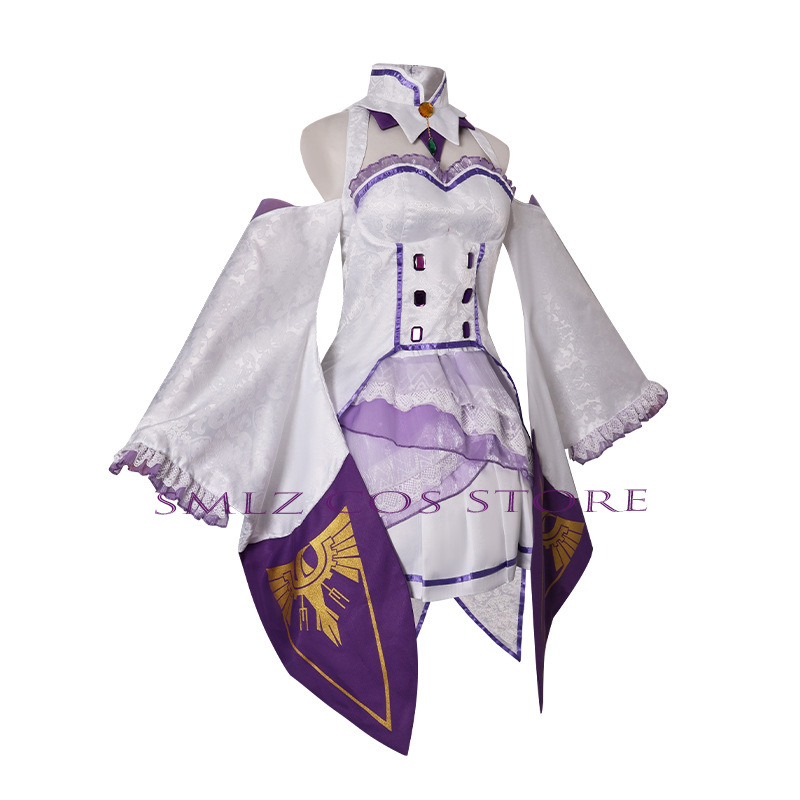 Fantasia de Cosplay Emilia do  - Anime Cosplay Ladies avaliação e preço