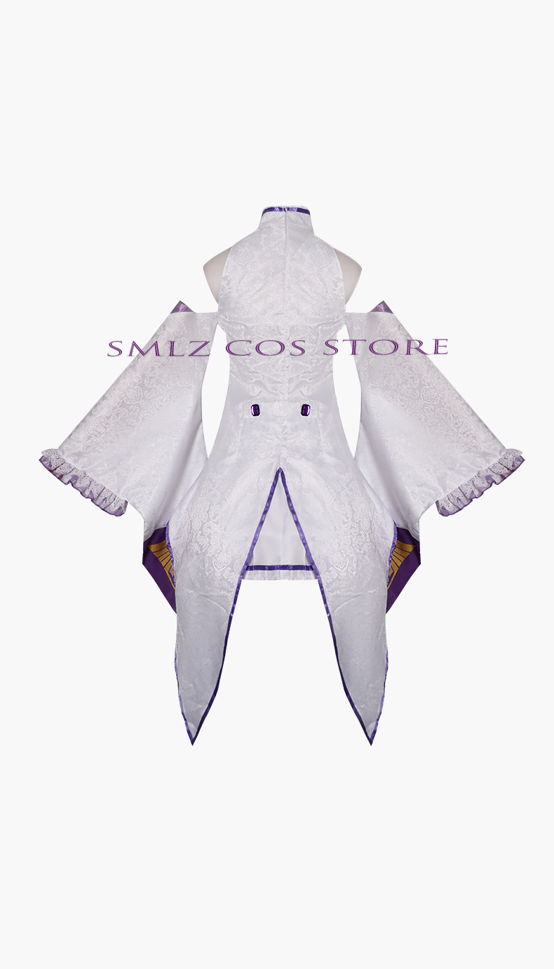 Fantasia de Cosplay Emilia do  - Anime Cosplay Ladies avaliação e preço