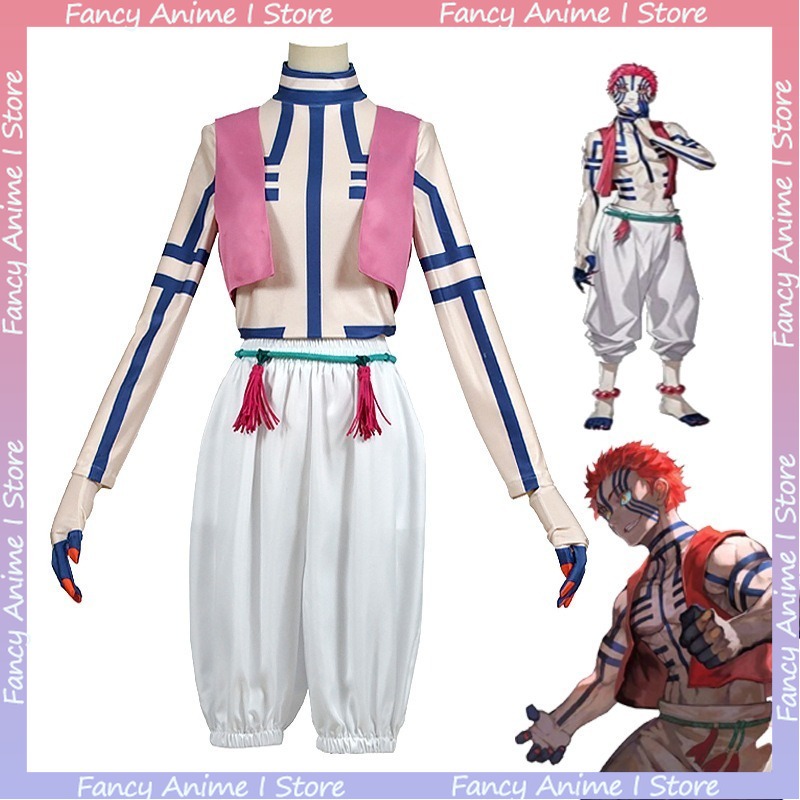 Fantasia de Cosplay Akaza de A - Anime Cosplay To Buy avaliação e preço