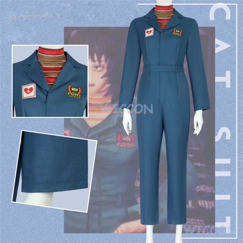Anya cosplay traje capitão jim - Anime Cosplay Anya avaliação e preço