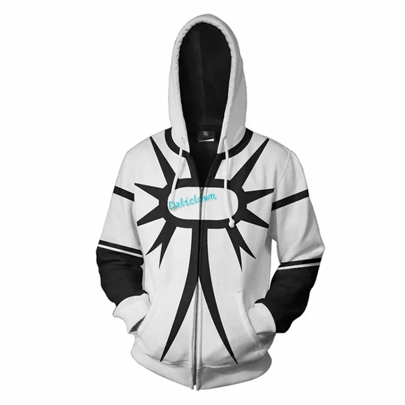 NO5 Anime jogo moletom com cap - Anime Cosplay For Couples avaliação e preço