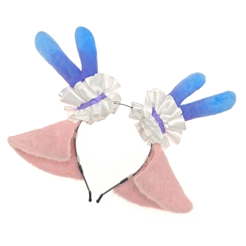 orelha cervo pelúcia, faixa ca - Anime Cosplay Girl Photo avaliação e preço