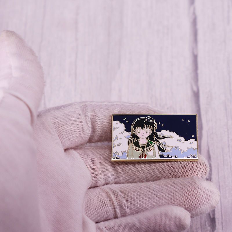 Broche de Esmalte Inuyasha Kag - Anime Cosplay For Couples avaliação e preço