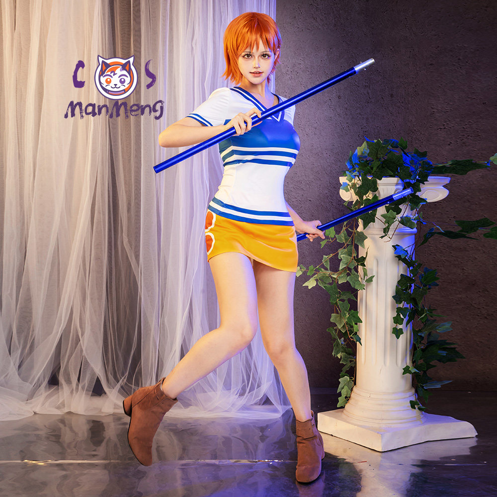 Fantasia de Cosplay Nami (do a - Anime Cosplay One Piece avaliação e preço
