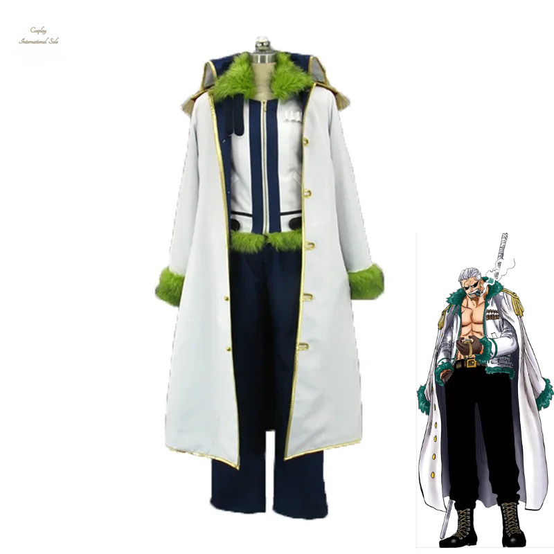 Fantasia de Cosplay do Almiran - Anime Cosplay One Piece avaliação e preço
