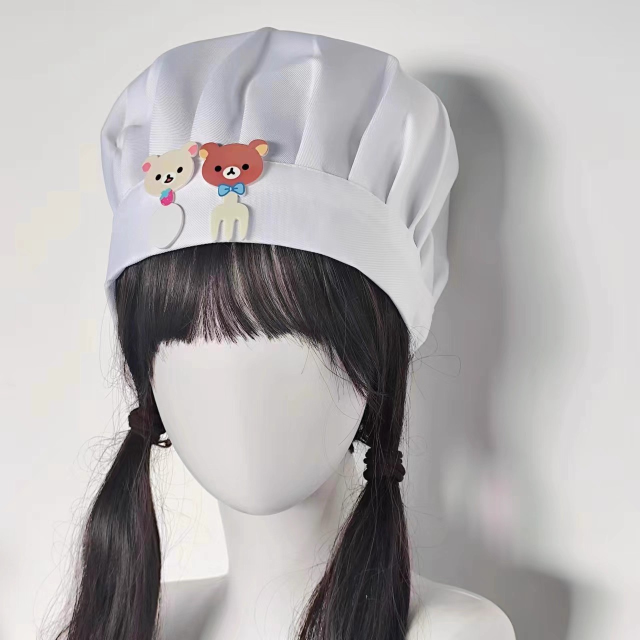 Bonito ursinho faca e garfo ch - Anime Cosplay Girl Photo avaliação e preço