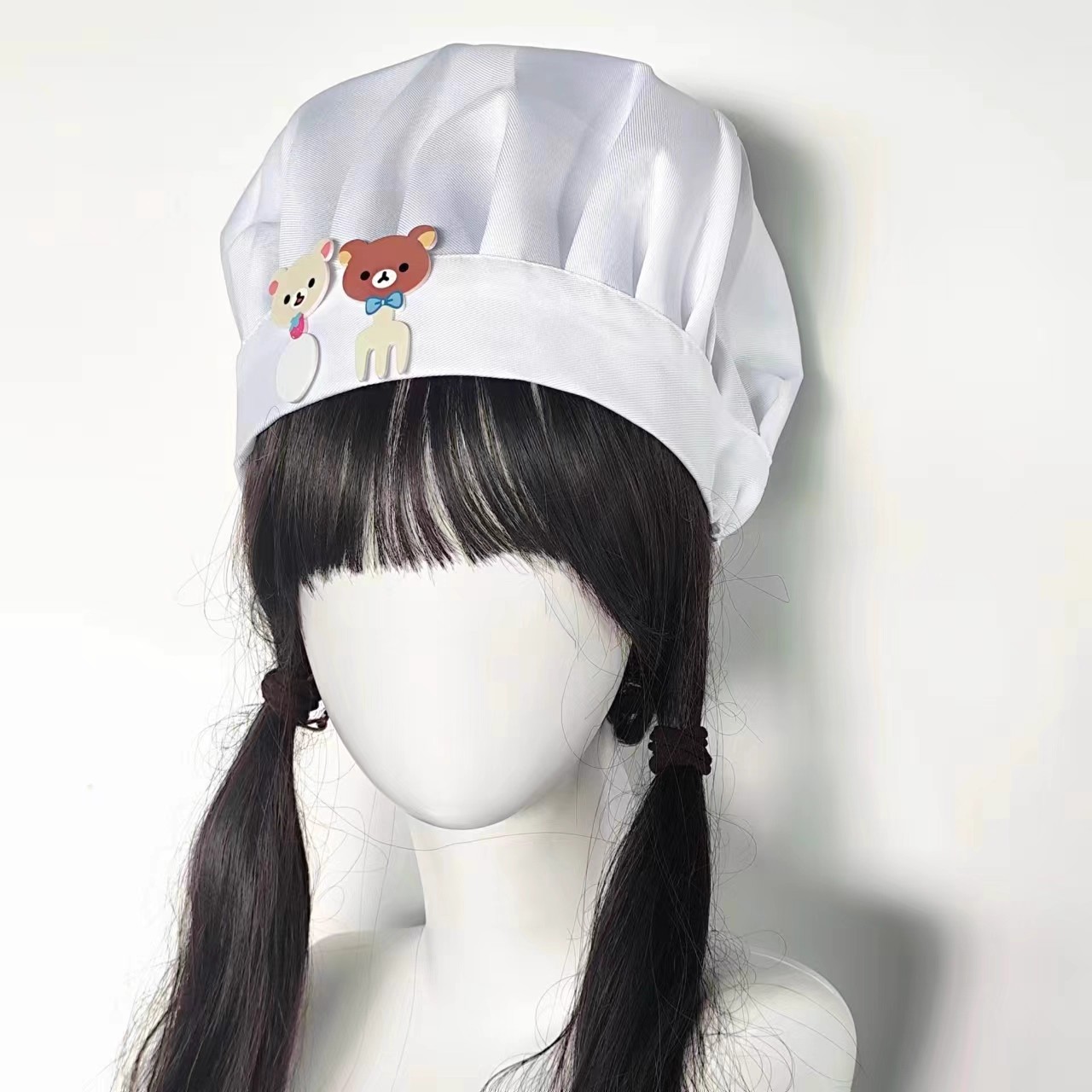 Bonito ursinho faca e garfo ch - Anime Cosplay Girl Photo avaliação e preço