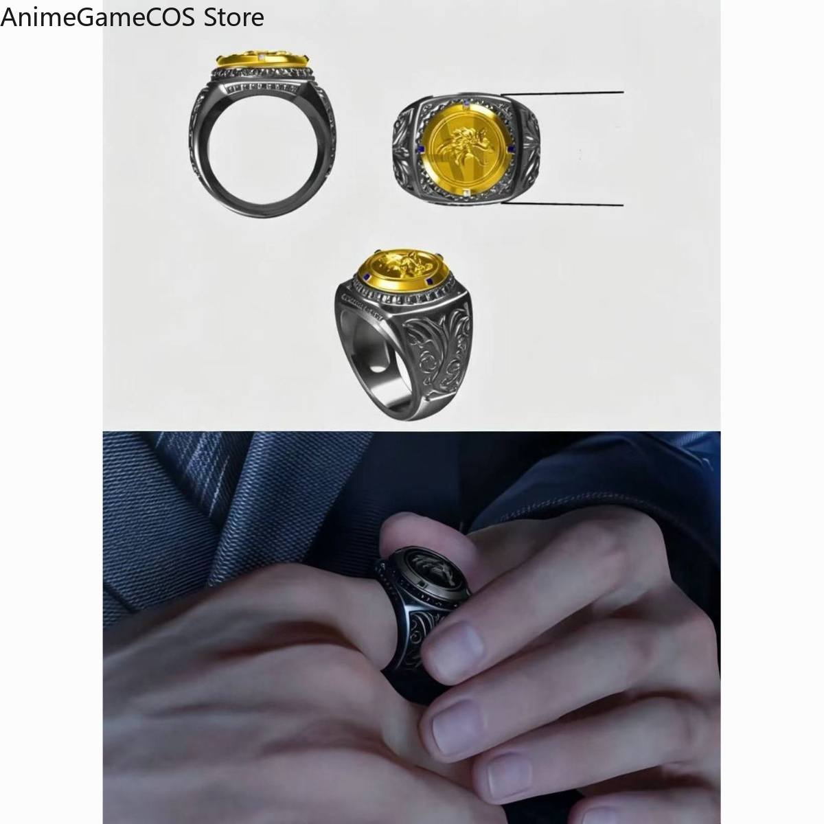 Anéis de Dedo de Cosplay Valko - Anime Cosplay For Couples avaliação e preço