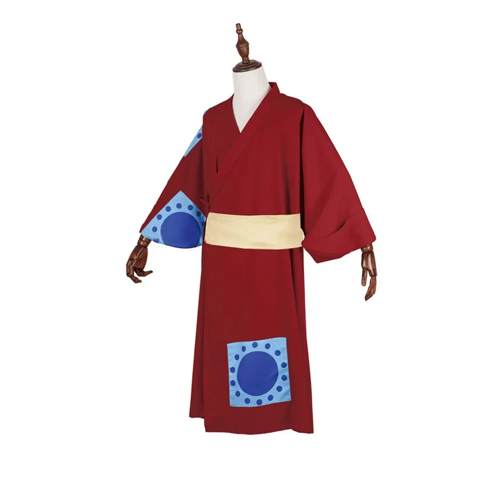 Quimono vermelho anime um maca - Anime Cosplay One Piece avaliação e preço