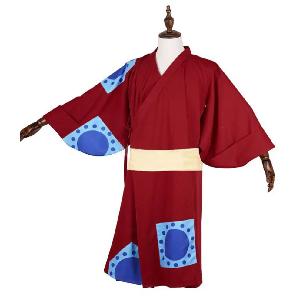 Quimono vermelho anime um maca - Anime Cosplay One Piece avaliação e preço