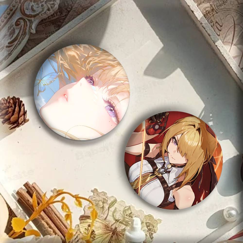 Broche Redondo de Cosplay do A - Cosplay Zone Anime Friends avaliação e preço