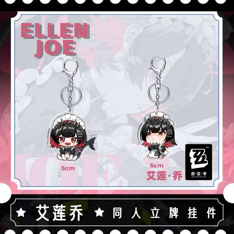 7CM 5CM Zenless Zone Zero Elle - Cosplay Zone Anime Friends avaliação e preço