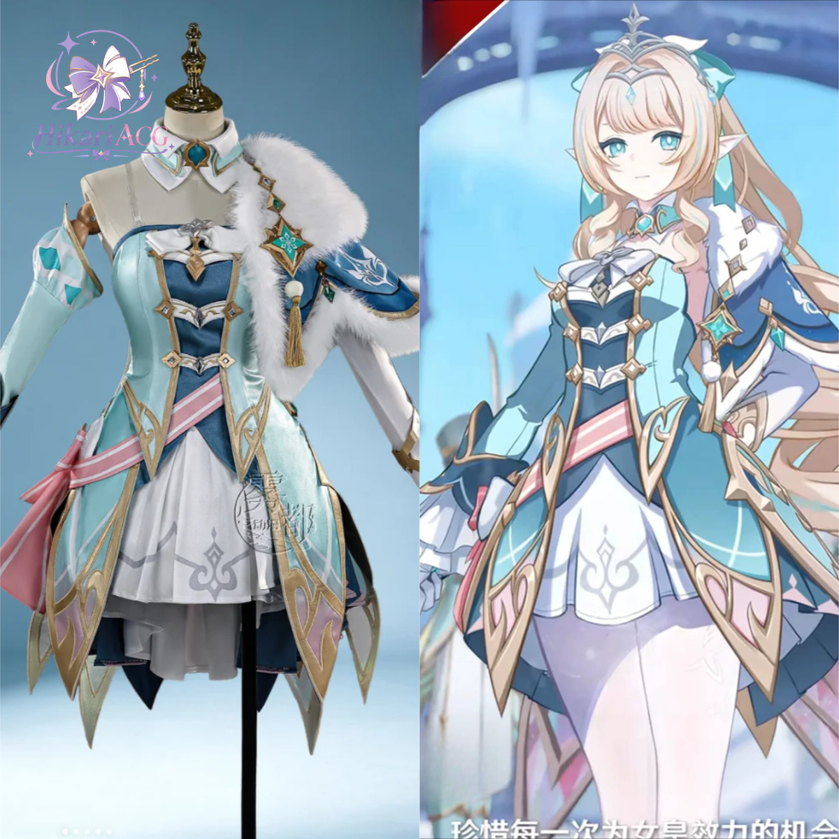 Fantasia de Cosplay Vesna do J - Cosplay Anime Women avaliação e preço